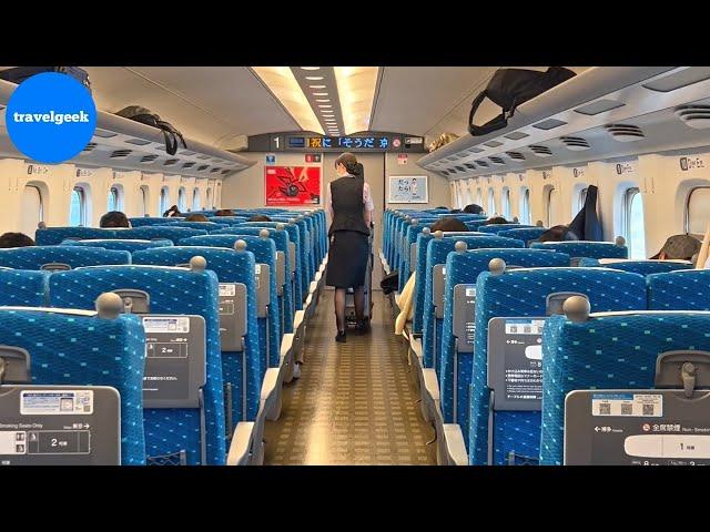Trying Food Service on Japan's Bullet Train Shinkansen | Tokyo - Osaka