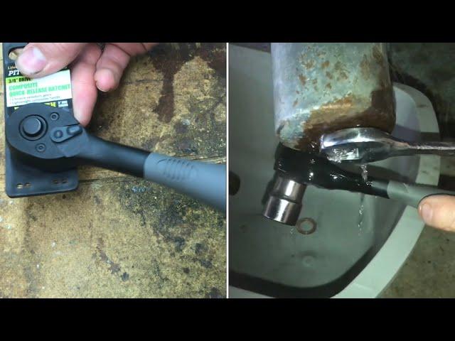 (REVIEW) 3/8 in  drive composite quick release ratchet (harbor freight) pittsburgh pro