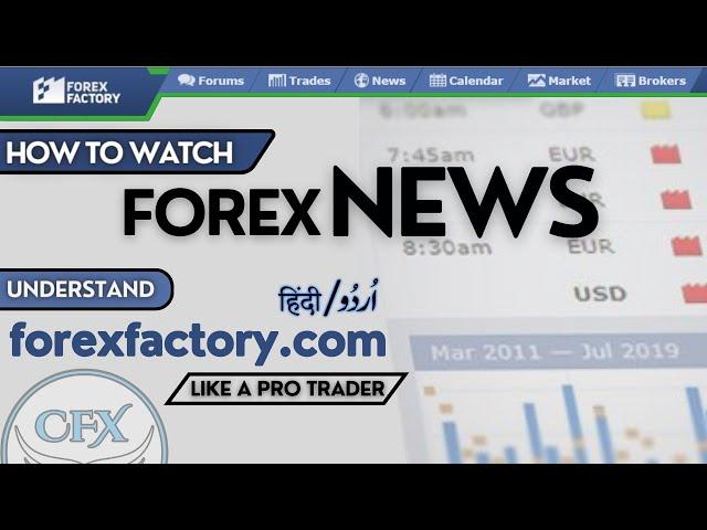 How to watch Forex News like a PRO? World's best website, forexfactory.com EXPLAINED [Urdu-Hindi]