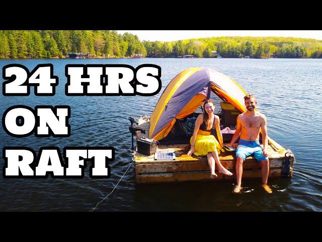 Floating Campsite | Our Unique Overnight Camping Experience on a Raft