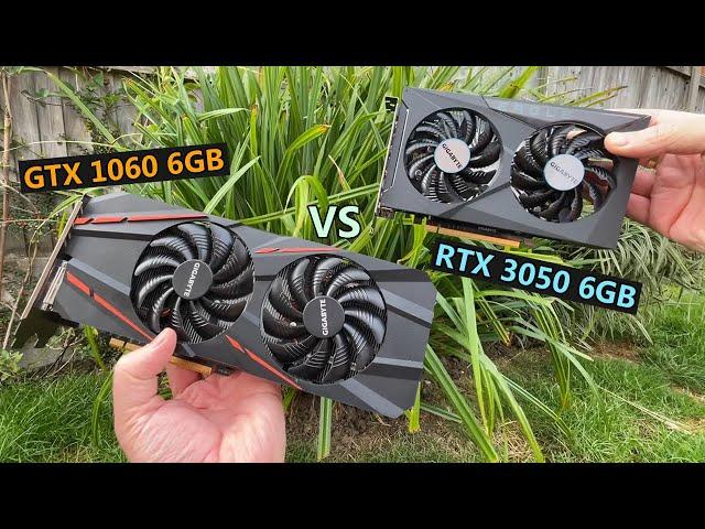 GTX 1060 6GB Vs RTX 3050 6GB - Old Mainstream Vs Modern Entry-Level