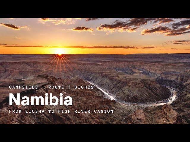 Namibia Travel: Camping Documentary for Self-Drive Road Trips [4K]