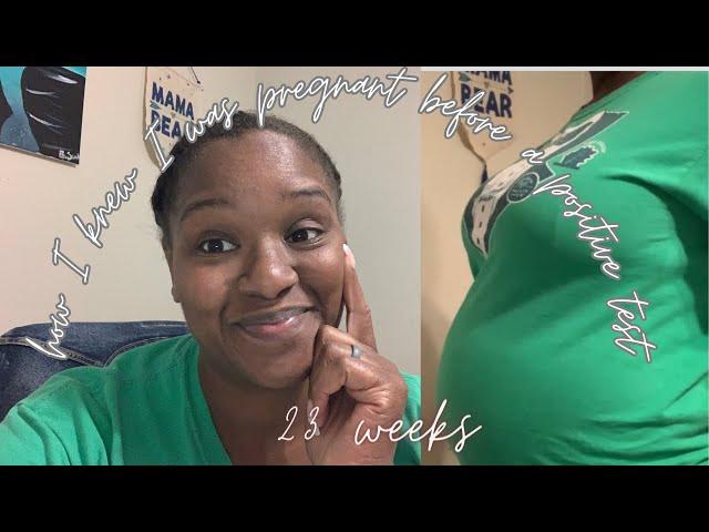 how I knew I was pregnant before a positive test | early pregnancy symptoms