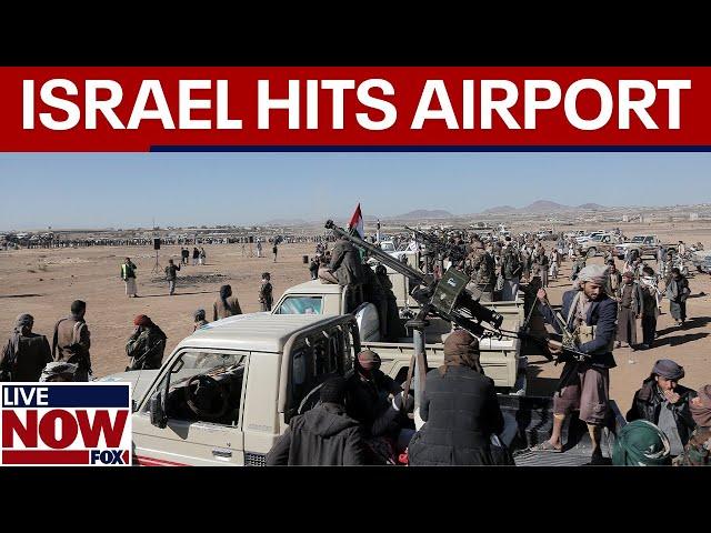 BREAKING: Israel strikes Yemen's capital, airport in Houthi retaliation | LiveNOW from FOX