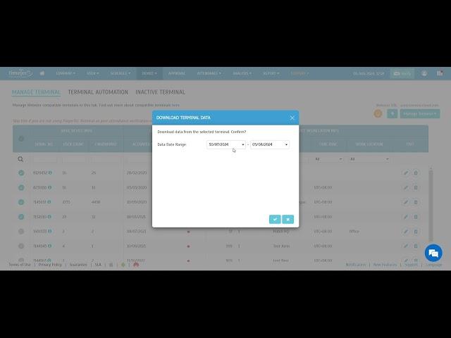 Timetec Cloud TA - How To Download Fingertec Terminal Attendance Data