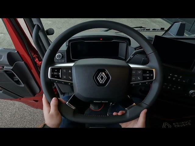 A new interior for a great driving experience in your Renault Trucks.