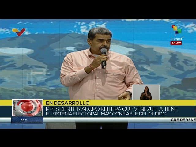 El Pdte.de Venezuela denunció el show de 4 expresidentes latinoamericanos sin credencial del CNE