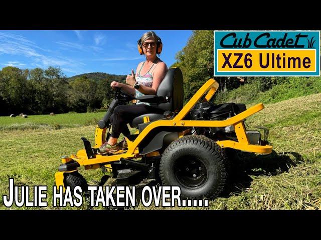 First time we have cut all of the slopes | Cub Cadet XZ6 Ultime ZERO TURN