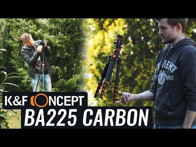 Das perfekte Reisestativ? K&F Concept BA225 Carbon Review (+Rabattcode)