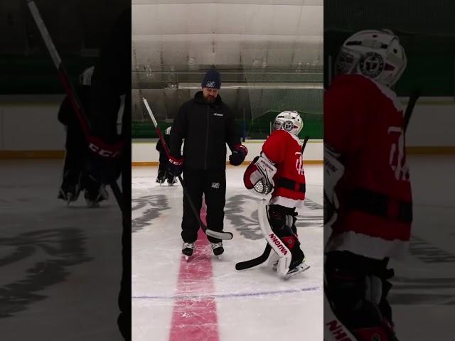 YOU’RE NOT MAKIN GOALIES LOOK GOOD #goaliecoach #hockey #goalie #goaliecoaches #goaliecamp