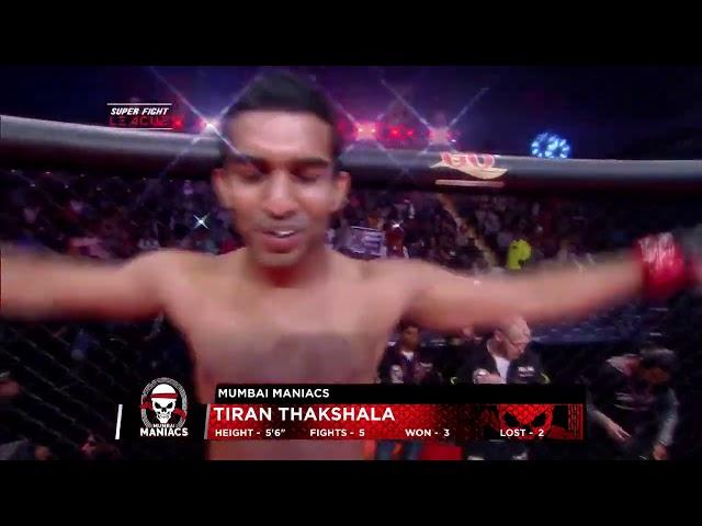 Super Fight League | Tiran Thakshala vs Krishan Rawat | SFL