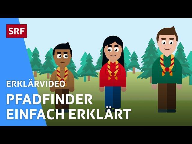 Wie entstand die Pfadi-Bewegung? | Erklärvideos für Kinder | SRF Kids – Kindervideos