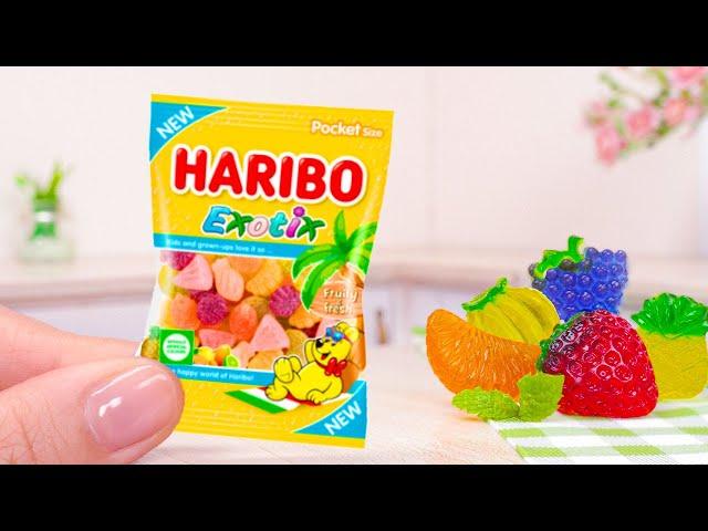 Delicious Miniature Fruit Jelly Decorating  Yummy Miniature Dessert Recipe For Summer