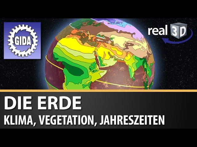 Trailer - Die Erde - Klima, Vegetation, Jahreszeiten - Geographie - 3D Software