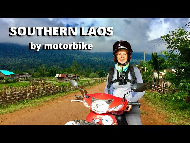 Motorbike trip in Southern LAOS / Pakse, Wat Phu, Bolaven plateau, coffee plantation / Laos Travel