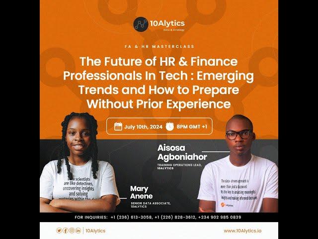 The Future of HR & Finance Professionals In Tech