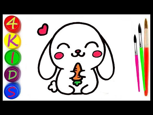 Let's learn how to draw and color for kids | 4 kids | BeTaiNangTV | Tobiart