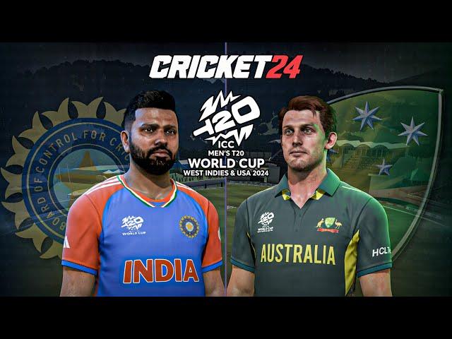 India vs Australia - T20 World Cup 2024 - Cricket 24 #4