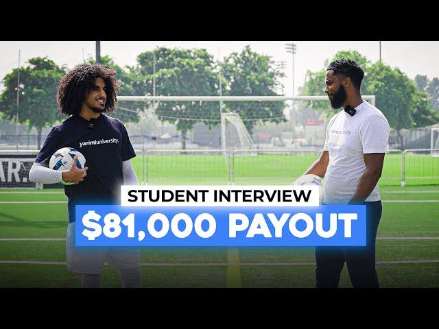 Meet The 23 Year Old Footballer Who Made $81,000 From Trading