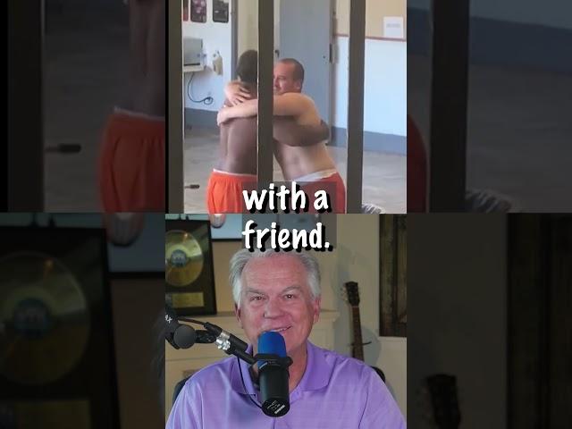 Prison Baptism Caught on Camera ️ #jesuschrist #miracle #letstalkwithtom #jesussaves #god