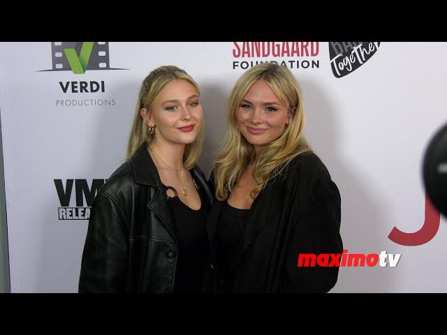 Alyvia Alyn Lind and Natalie Alyn Lind "Junction" Los Angeles Premiere Red Carpet