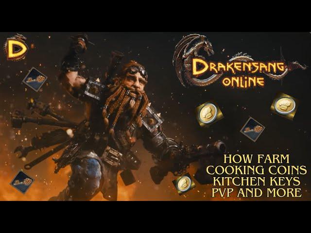 Drakensang Online - How Farm Cooking Coins Kitchen Keys | PvP | Guide | Drakensang | Dso