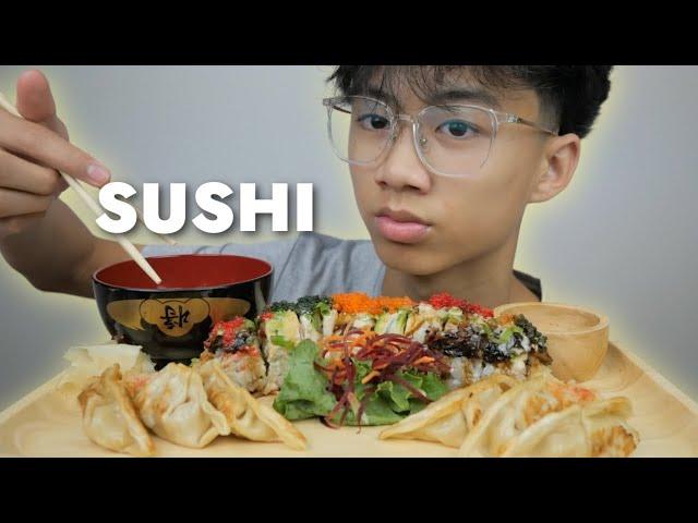 SUSHI *Delux Sushi Roll with Gyoza and Miso Soup | N.E