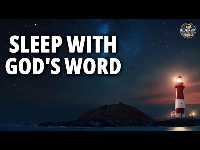 Sleep with God's Word | Bible reading | dark screen | 3 HRS