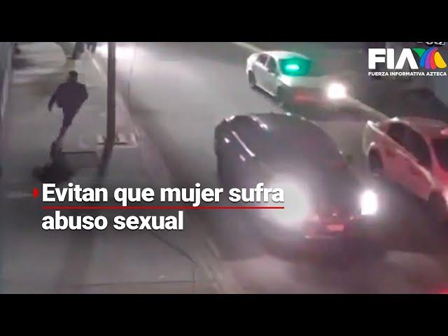 Vecinos impiden abuso sexual contra una joven; le dan golpiza al agresor