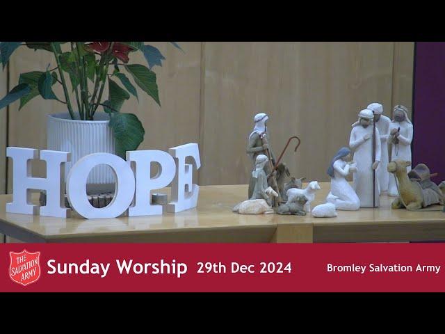 Bromley Temple Salvation Army - 29th December 2024