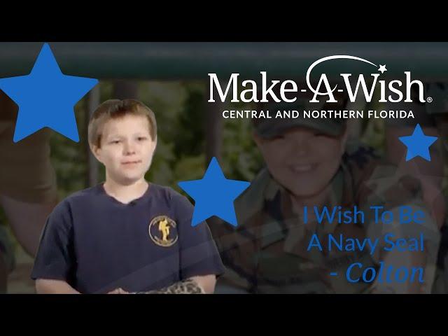 Colton's Wish to be a Navy Seal