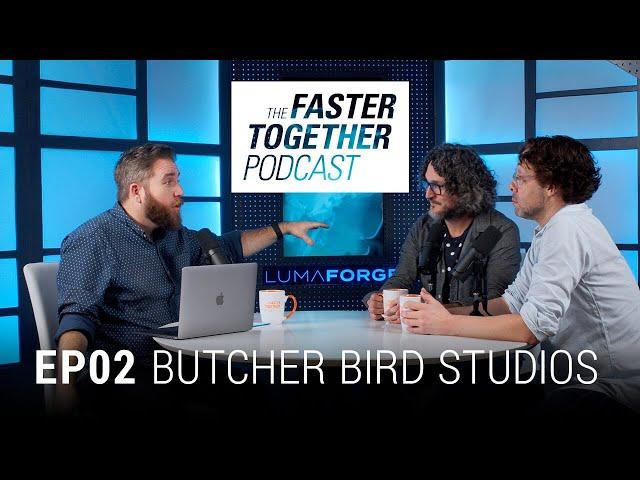 Butcher Bird Studios: Steven Calcote & Luis Reyes - Faster Together EP02