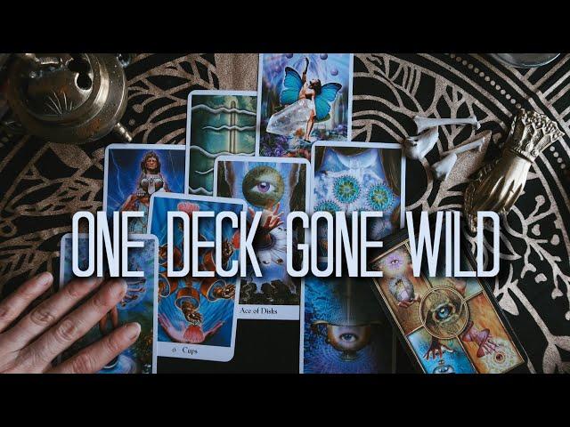 The Cosmic Tribe Tarot : #OneDeckGoneWild // Tarot Community Tag // It's Like The Wild West Out Here