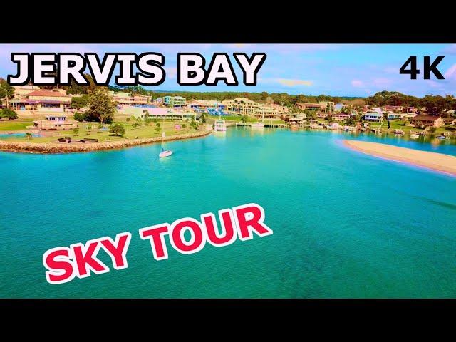 BEAUTIFUL DRONE FOOTAGE JERVIS BAY SKY TOUR 4K HD Relaxation Video