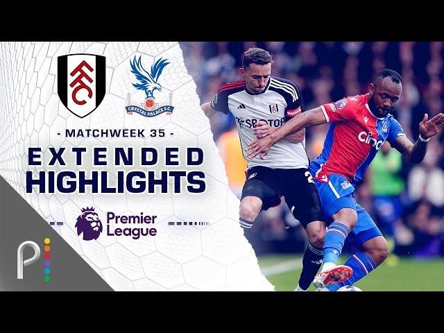 Fulham v. Crystal Palace | PREMIER LEAGUE HIGHLIGHTS | 4/27/2024 | NBC Sports