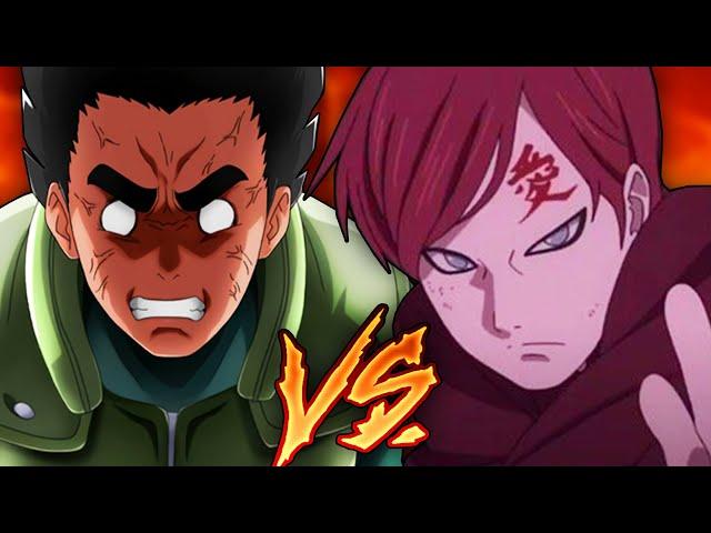 Gaara CANNOT Beat Adult Rock Lee?!