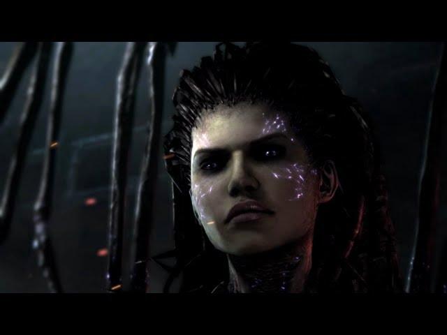 StarCraft II: Heart of the Swarm Movie Cutscenes