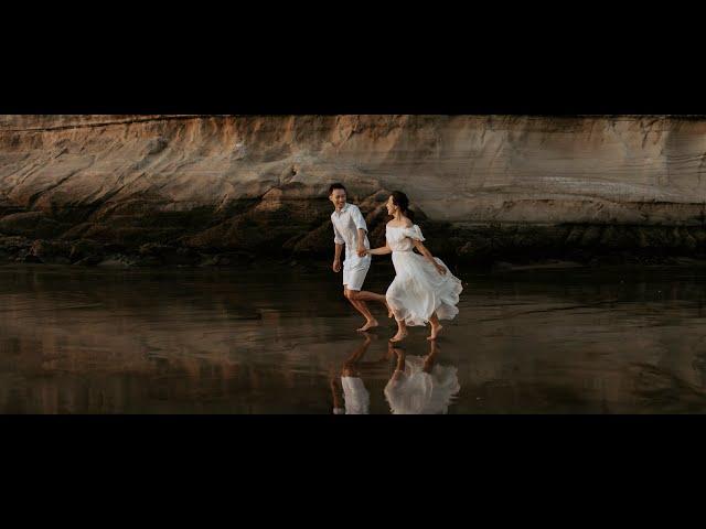 Beach Auckland Engagement Session   Anna & Lee   Video Trailer