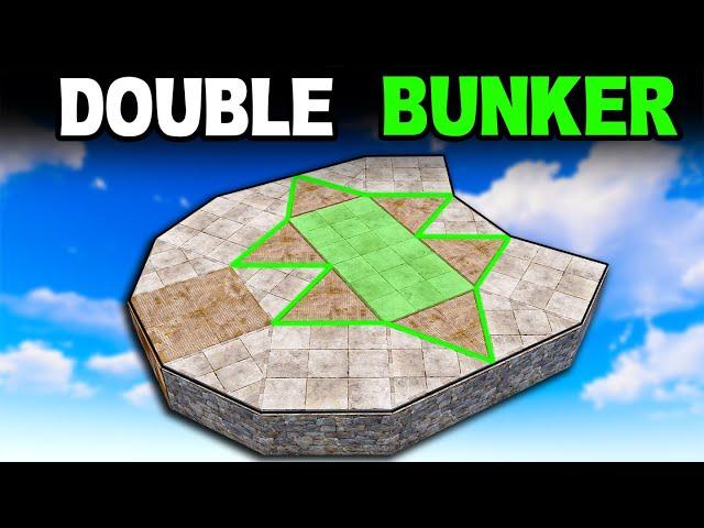 NEW CONCEPT DOUBLE BUNKER / SOLO / DUO BASE DESIGN / RUST