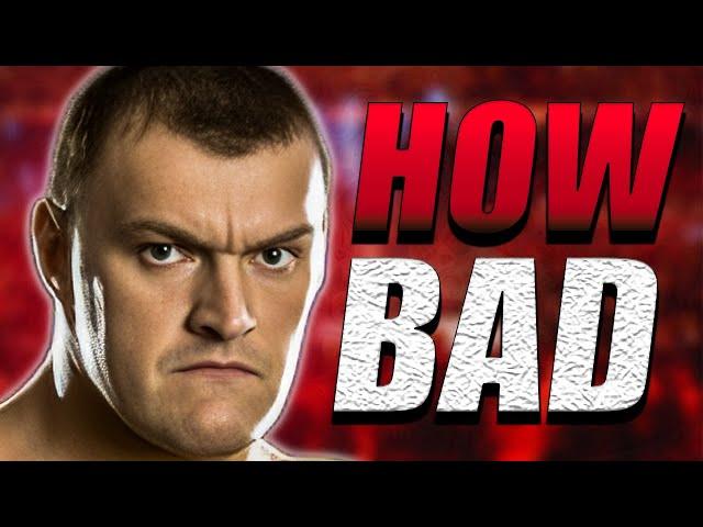 How BAD Was The Vladimir Kozlov Gimmick Actually?