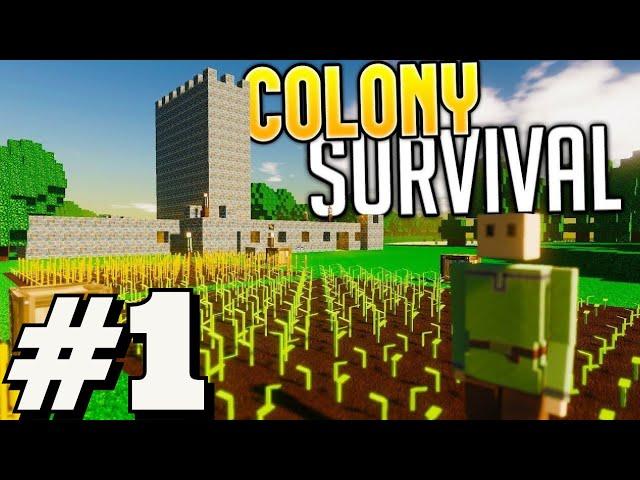 Mini Seri : Colony Survival Türkçe Oynanış - Bölüm 1