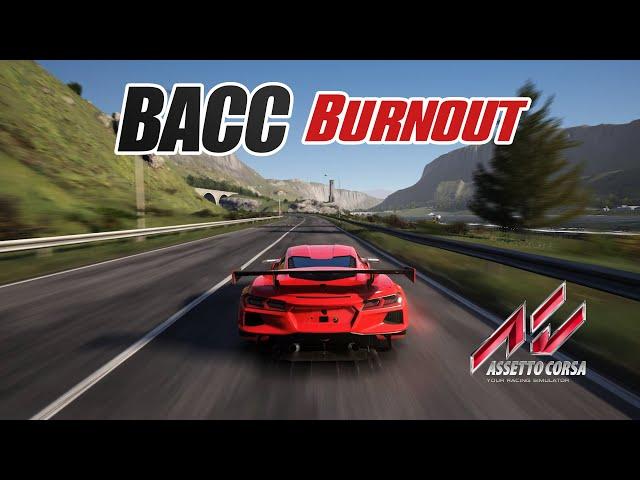 BACC Burnout - Better Arcade Chaser Camera for Assetto Corsa CSP