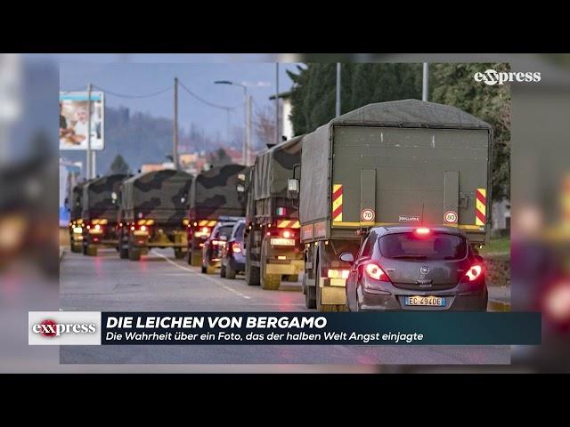 Die Leichen von Bergamo: Die Wahrheit über ein Foto, das der halben Welt Angst einjagte