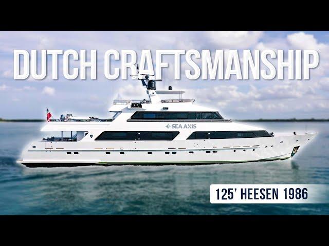 An Exceptional 125 Heesen 1986 [SEA AXIS]