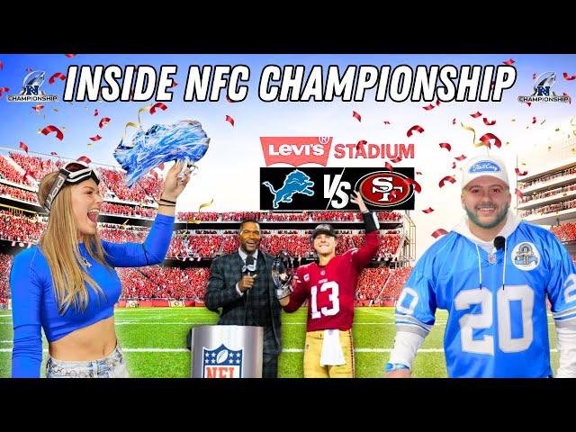 DETROIT LIONS VS SF 49ERS HISTORIC NFC CHAMPIONSHIP GAME!