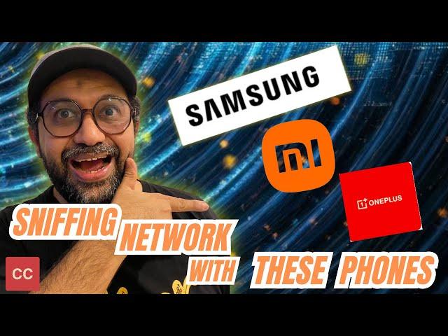 Sniffing Cellular Networks Using Samsung, Xiaomi, and OnePlus Phones