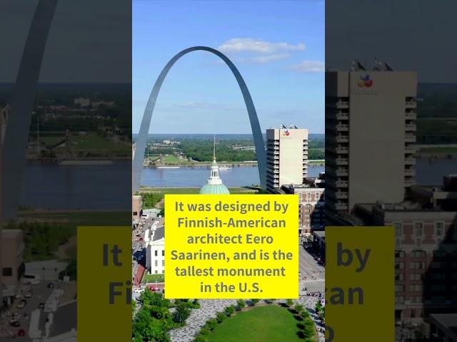 The Gateway Arch or St. Louis Arch, Gateway to the West #shorts #freeschool #gatewayarch