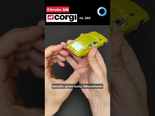 Citroën SM Corgi Toys n. 284  Made in Great Britain 1970 Diecast scale Car Model Unboxing