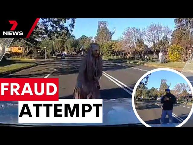 The failed attempt at insurance fraud, calling for drivers to beware | 7 News Australia