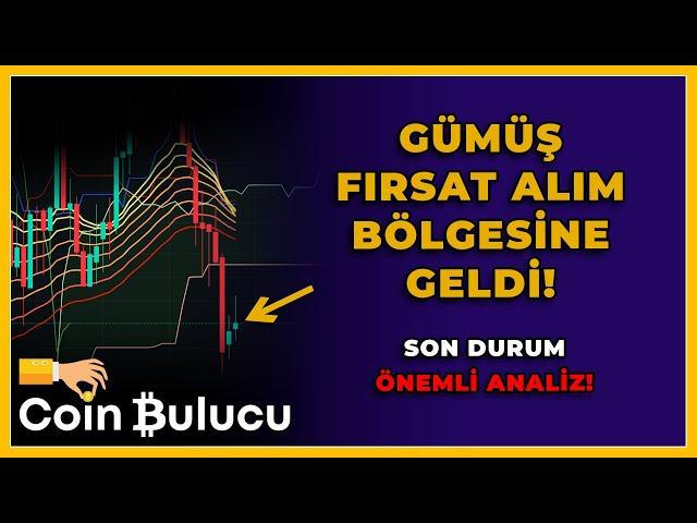 GÜMÜŞ FIRSAT ALIM BÖLGESİNE GELDİ! Gram Gümüş Teknik Analiz Yorumu